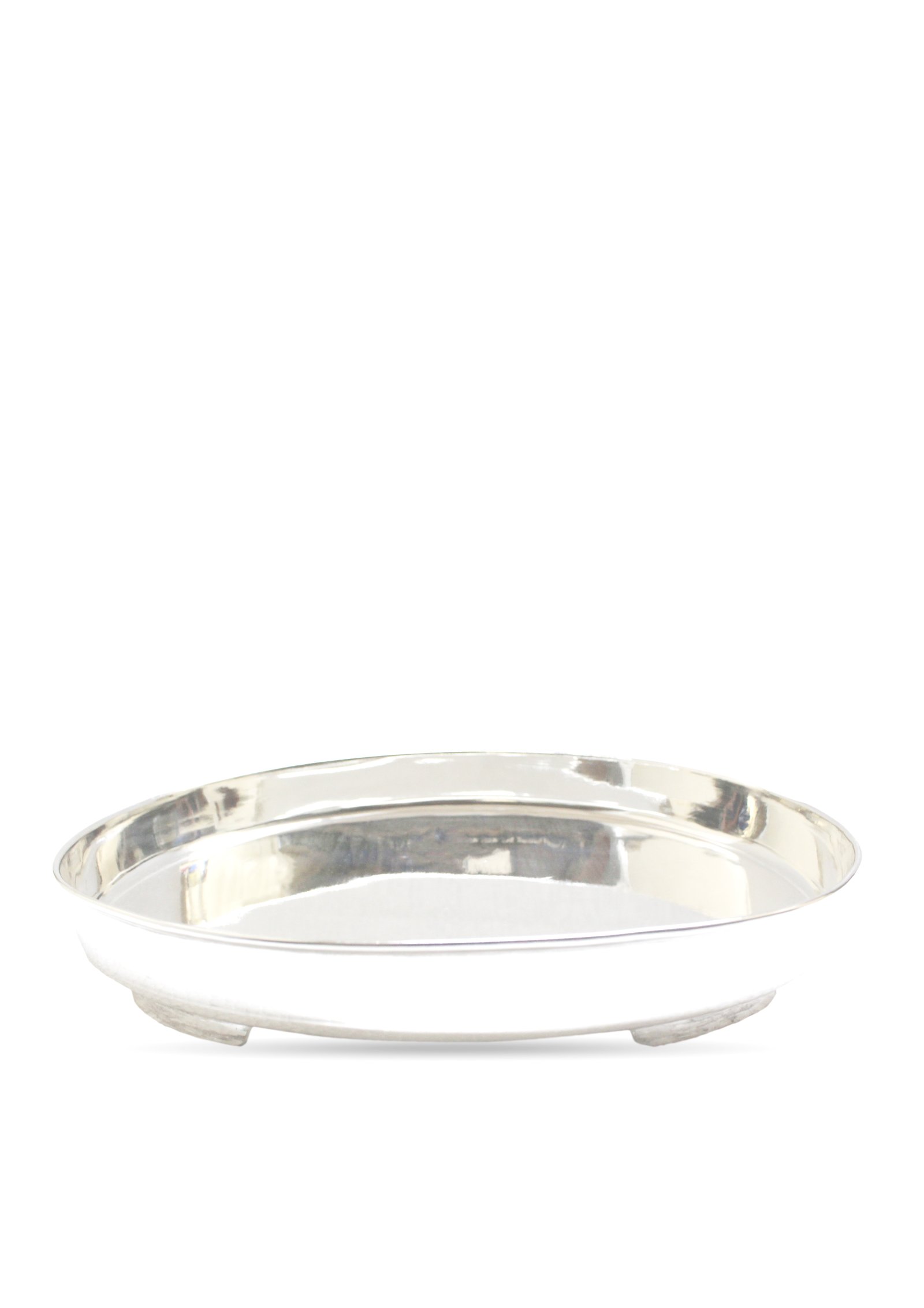 Silver Meals Thali Oval Plate
